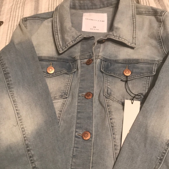 NET stretch denim jacket - Picture 1 of 4